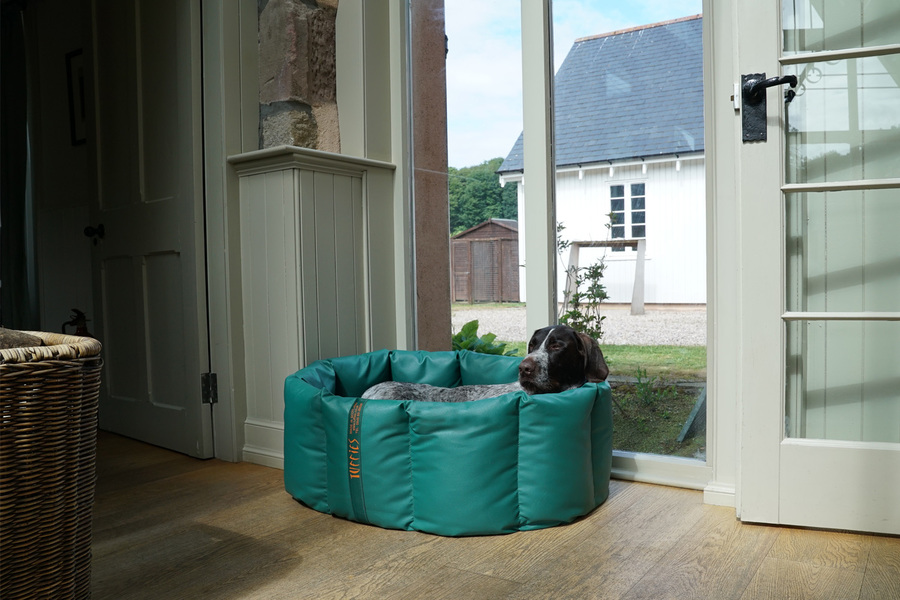 The Wipe Clean Tuffie Nest Dog Bed with Luxury Fleece Thumbnail