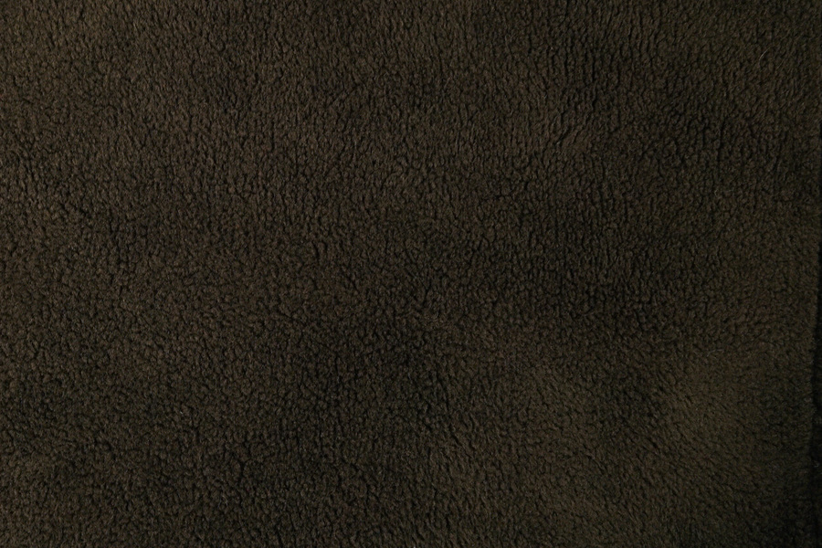 Brown Luxury Fleece Optional Washable Dog Bed Cover Colour Swatch