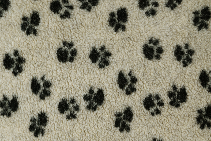 Paw Print Luxury Fleece Optional Washable Dog Bed Cover Colour Swatch