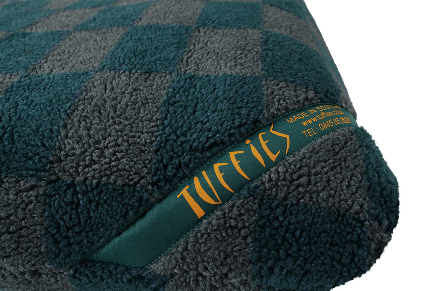 Wild Storm Luxury Fleece Optional Washable Dog Bed Cover Corner View