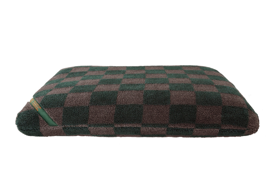 Wild Storm Luxury Fleece Optional Washable Dog Bed Cover Side View