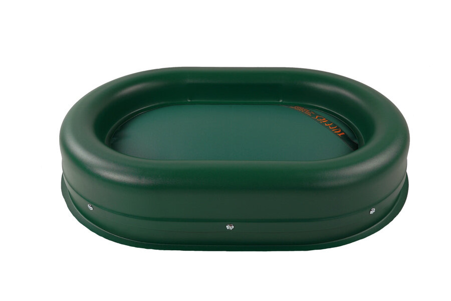 CLEARANCE Small Green Really Tough Tuffie. Guaranteed Chewproof Dog Bed Thumbnail