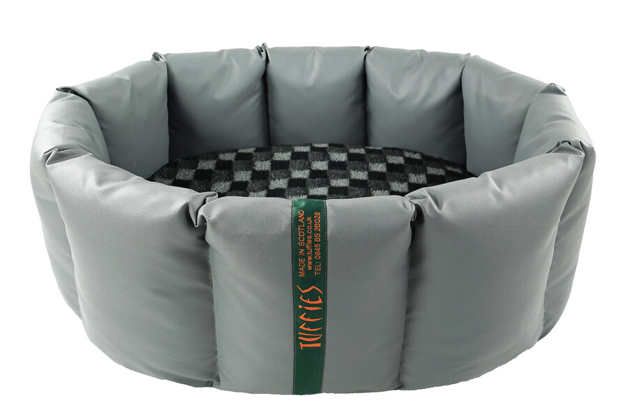 CLEARANCE. Easy Access Extra Large Wipe Clean Grey Nest with Grey Check Thumbnail