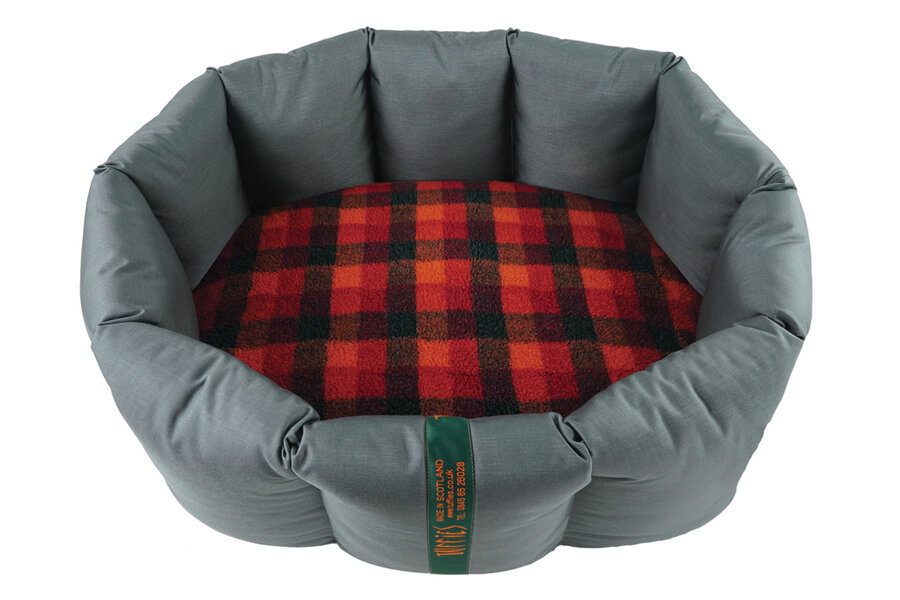 CLEARANCE. Full Large Durasoft Grey Nest with Autumn Check Thumbnail