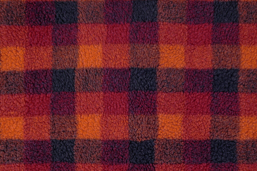 CLEARANCE. Full Large Durasoft Navy Nest with Autumn Check Thumbnail