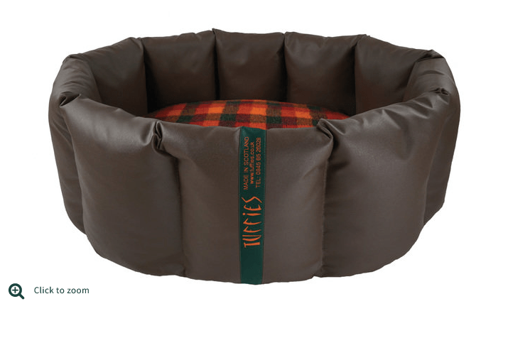 CLEARANCE. Full Large Wipe Clean Chocolate Nest with Autumn Check Thumbnail