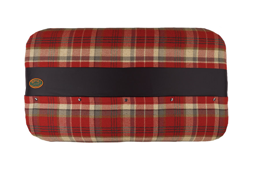 Winter warm Optional Washable Highland Tartan Mattress Dog Bed Cover Underneath