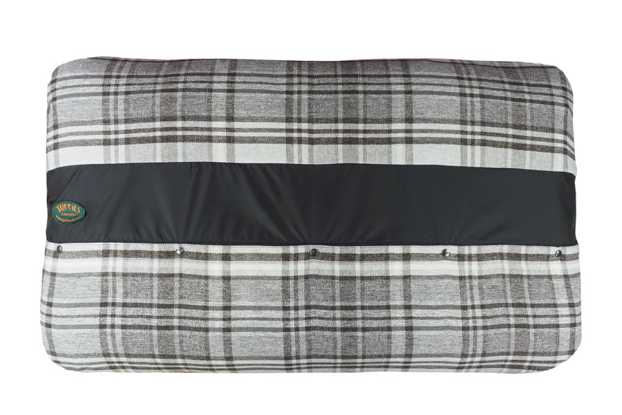 Granite Optional Washable Highland Tartan Mattress Dog Bed Cover Underneath