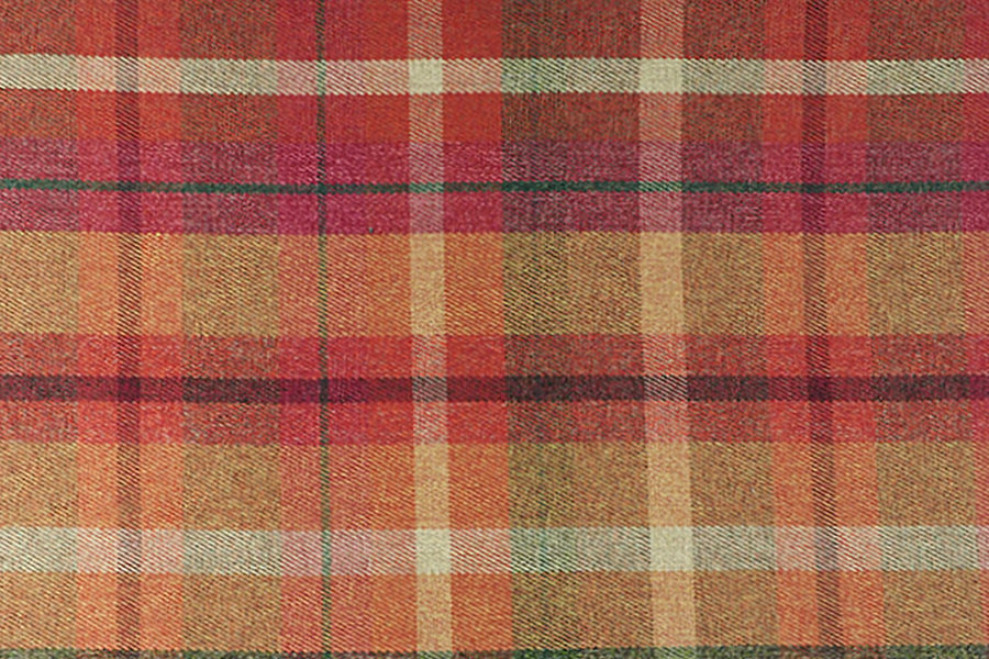 Rose Optional Washable Highland Tartan Mattress Dog Bed Cover Swatch