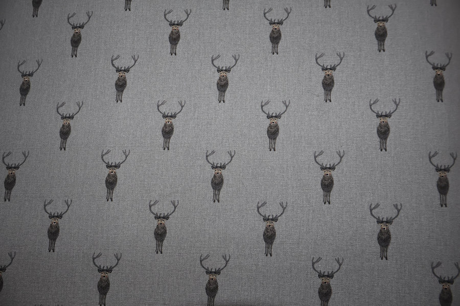 Highland Stag Cotton Twill Optional Washable Dog Bed Cover Colour Swatch