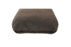 Brown Optional Washable Light Fleece Mattress Dog Bed Cover End View