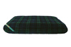 Black Watch Luxury Fleece Optional Washable Dog Bed Cover Side View