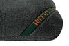 Grey Luxury Fleece Optional Washable Dog Bed Cover Corner View