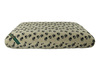Paw Print Luxury Fleece Optional Washable Dog Bed Cover Side View