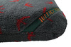 Red Swift luxury Fleece Optional Washable Dog Bed Cover Corner View