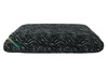 Zebra Print Luxury Fleece Optional Washable Dog Bed Cover Side View