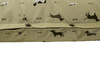 Original Dog Print Cotton Twill Optional Washable Dog Bed Cover End View