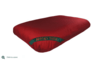 CLEARANCE Medium 76 x 68cm Durasoft Dark Red Orthopaedic Mattress Thumbnail