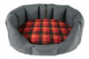 CLEARANCE. Easy Access GIANT Durasoft Grey Nest with Autumn Check Thumbnail