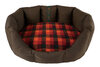 CLEARANCE. Easy Access Medium Durasoft Chocolate Nest with Autumn Check Thumbnail