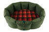 CLEARANCE. Full Large Durasoft Olive Nest with Autumn Check Thumbnail