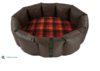 CLEARANCE. Full Large Wipe Clean Chocolate Nest with Autumn Check Thumbnail