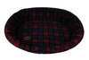 CLEARANCE. Red Tartan 81-85cm Plastic Dog Bed Liner With Pad Thumbnail