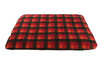 Autumn Check Optional Washable Luxury Fleece Spare Travel Dog Bed Cover Flat View