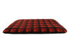 Autumn Check Optional Washable Luxury Fleece Spare Travel Dog Bed Cover Side View