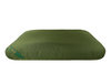 Olive Durasoft Waterproof Orthopaedic Futon Mattress Dog Bed Tilted View