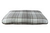 Granite Optional Washable Highland Tartan Mattress Dog Bed Cover Side View
