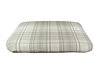 Sprigs Optional Washable Highland Tartan Mattress Dog Bed Cover Tilted View