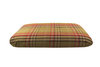 Harvest Optional Washable Highland Tartan Mattress Dog Bed Cover Tilted View