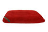 Burnt Orange Luxury Fleece Optional washable Dog Bed Cover Side View