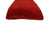 Burnt Orange Luxury Fleece Optional washable Dog Bed Cover End View
