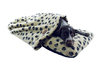 Paw Print Luxury Fleece Washable Tunnel cave Anti Anxiety Dog Bed Cover Lifestyle German Pointer