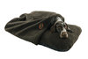 Brown Luxury Fleece Washable Tunnel Cave anti Anxiety Dog Bed Cover Lifestyle German Pointer