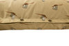 Pheasant Print Cotton Twill Optional Washable Dog Bed Cover End View