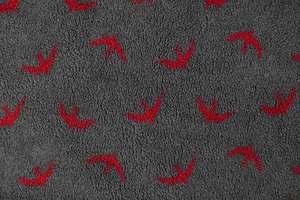 Red Swift luxury Fleece Optional Washable Dog Bed Cover colour swatch