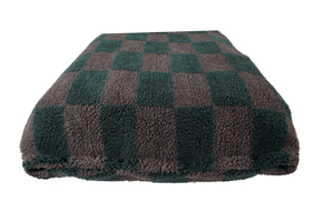 Wild Storm Luxury Fleece Optional Washable Dog Bed Cover End View