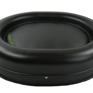 CLEARANCE Large Black Really Tough Tuffie. Guaranteed Chewproof Dog Bed Thumbnail