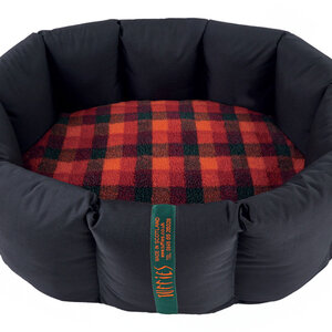 CLEARANCE. Full Extra Large Durasoft Black Nest with Autumn Check Thumbnail