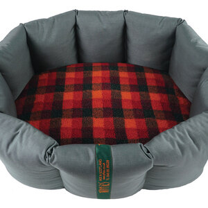 CLEARANCE. Full Large Durasoft Grey Nest with Autumn Check Thumbnail