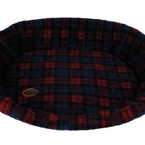 CLEARANCE. Red Tartan 81-85cm Plastic Dog Bed Liner With Pad Thumbnail