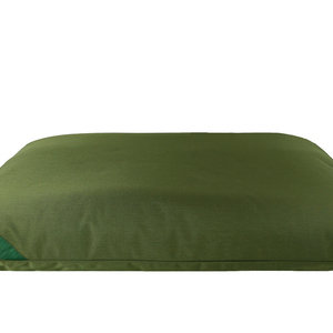 Olive Durasoft Waterproof Orthopaedic Futon Mattress Dog Bed Tilted View
