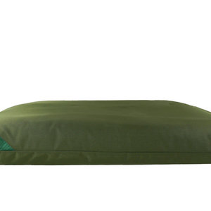 Olive Durasoft Waterproof Orthopaedic Futon Mattress Dog Bed Side View