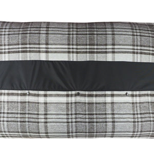 Granite Optional Washable Highland Tartan Mattress Dog Bed Cover Underneath