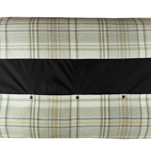 Sprigs Optional Washable Highland Tartan Mattress Dog Bed Cover Underneath