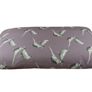 New Pheasant Cotton Twill Optional Washable Dog Bed Cover Side View