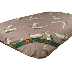 New Pheasant Cotton Twill Optional Washable Dog Bed Cover Corner View